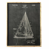 Vintage Sailboat Print