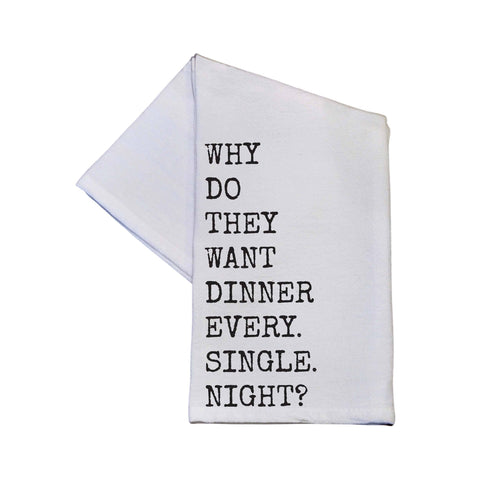 Why Dinner Towels