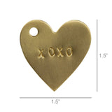 Brass Tag - XOXO
