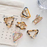 Triangle Claw Beige