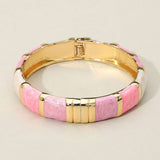 Bamboo Bangle: Pink