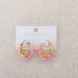 Resin Hoop Pink