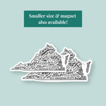 VA Sticker 6"