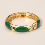 Bangle Bracelet: Black/Gold