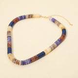 Beaded Necklace:Multi
