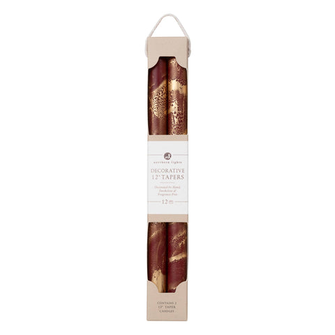 Taper Candles Gld/Mar