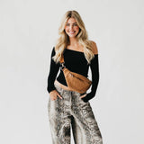 Susie Suede Bag: Oat