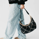 Slouchy Bag: Diamond Black