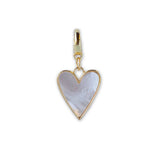 Heart Pearl Charm