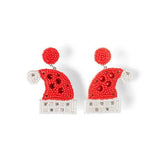 Holiday Beaded Earrings