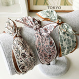Headband Satin Brwn