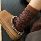 Houndstooth Socks