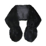 Fur Shawl BLK