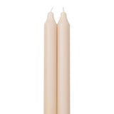 Taper Candles - 2pk: Tan