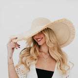 Wide Fringe Hat