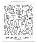 Vino  Swedish Dishcloth