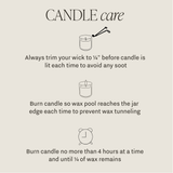 Fall Leaves candle