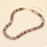 Beaded Necklace:Multi