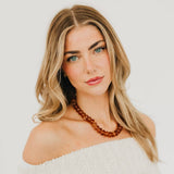 Pebbles Beaded Brown