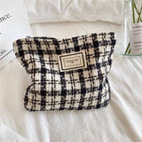 Plaid Cosmetic Bag