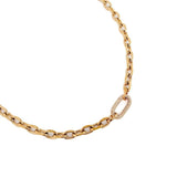 Diamond Toggle Chain Necklace