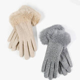 Fur Cuff Gloves