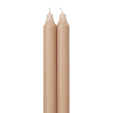 Taper Candles - 2pk: Tan