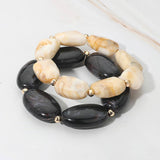 Pebble Bead Bracelet: GRN
