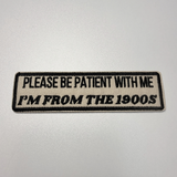 Be Patient