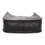 Sloane Crossbody Messenger Black Greek Key Strap