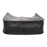 Sloane Crossbody Messenger Black Greek Key Strap