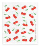 Cherries Swedish Dishcloth