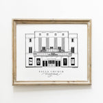 Falls Church Print 8x10