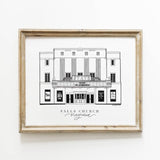 Falls Church Print 8x10
