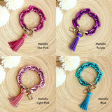 Chain Link Bangle Keychain