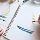 Seaside watercolor