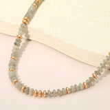 Beaded Necklace: Light/Multi