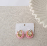 Resin Hoop Pink
