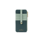 Kedzie Zippered Wallet: Black