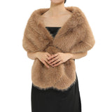 Fur Shawl Oat