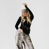 Westlyn Suede Bag: Chocolate