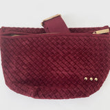 Westlyn Suede Bag: Chocolate