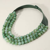 Triple Layer Necklace: CREAM