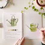 Garden watercolor