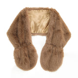 Fur Shawl BLK