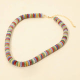 Beaded Necklace:Multi