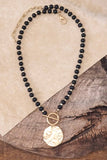 Beaded Coin Toggle