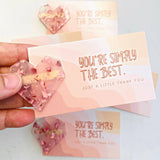 Pink Heart Clip
