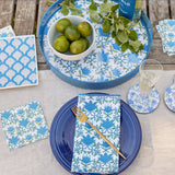 Blue Dinner Napkins (6)