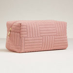 Pink Grid Pouch